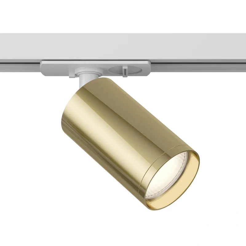 Track Lighting White with gold FOCUS S Maytoni TR020-1-U-GU10-WG - Mega okazja
