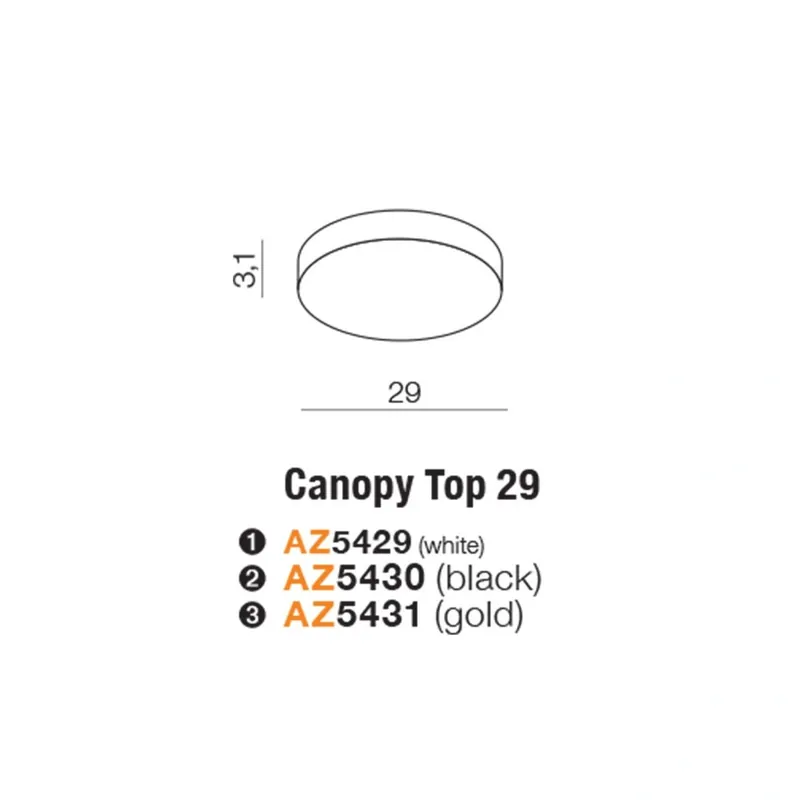 AZZARDO AZ5431 część do lampy CANOPY | Cena producenta