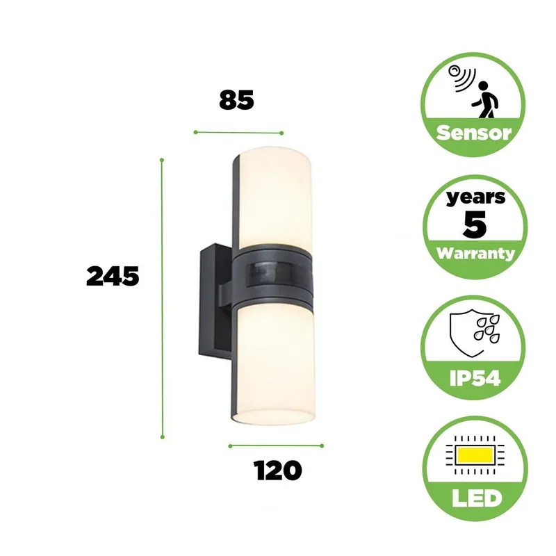 Lampa zewnętrzna CYRA 5198102118 Lutec - Wysyłka od ręki