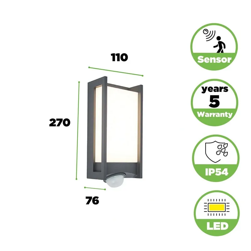 Lampa zewnętrzna QUBO 5193002118 Lutec - Łatwe zamówienie