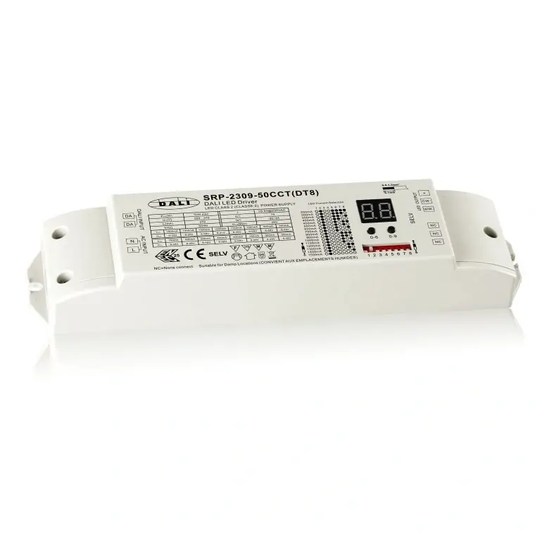 Zasilacz LED 250mA-1A 50W DALI CCT SRP-2309-50CCT250-1000 Unilight | Cena obniżona