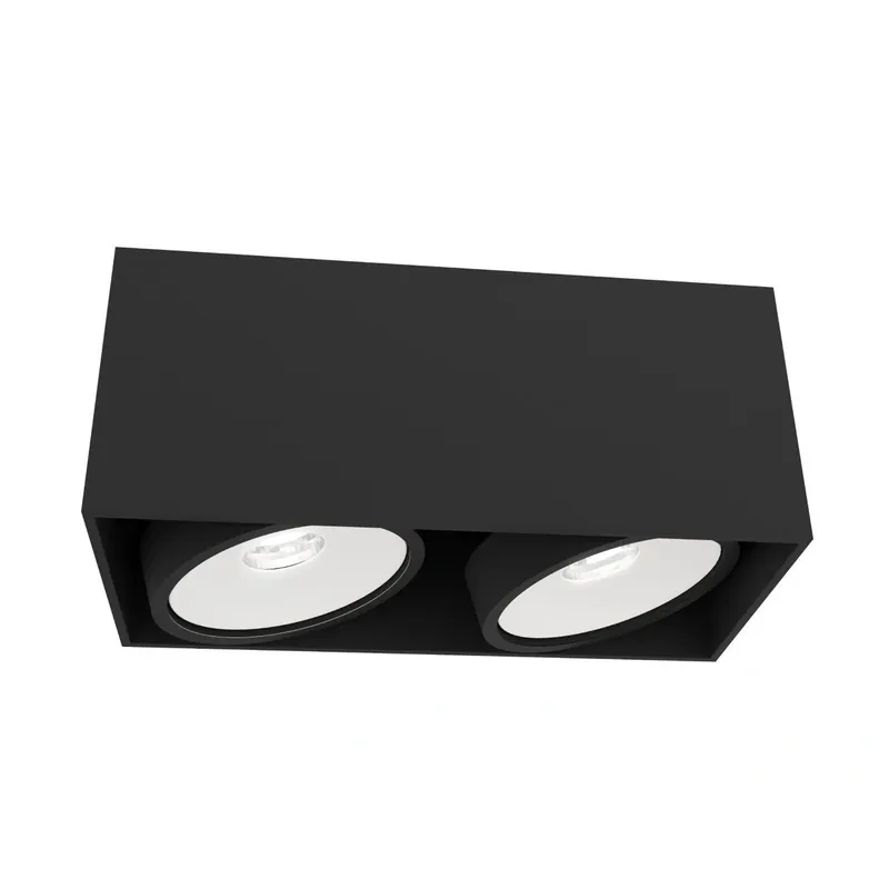 Oprawa nastropowa Cardi II Nero / Ufo Bianco OR82036 Open Design Highlights - Łatwy zwrot