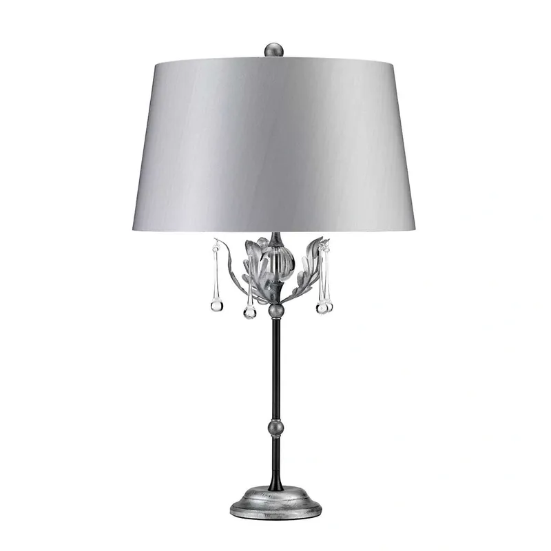 Lampa stołowa Amarilli Czarna / Srebrna patyna Czarne / Srebrna patyna AML-TL-BLK-SIL Elstead Lighting | Superoferta
