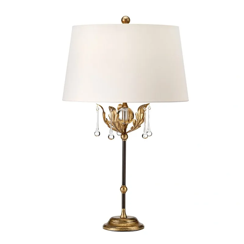 Wyprzedaż | Lampa stołowa Amarilli Brązowa / Złota patyna Brązowe / Złota patyna AML-TL-BRONZE-IV Elstead Lighting