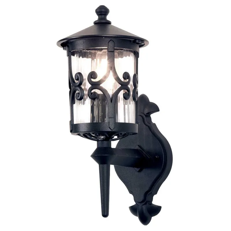 Szybka dostawa | Latarnia naścienna Hereford Czarne BL10-BLACK Elstead Lighting