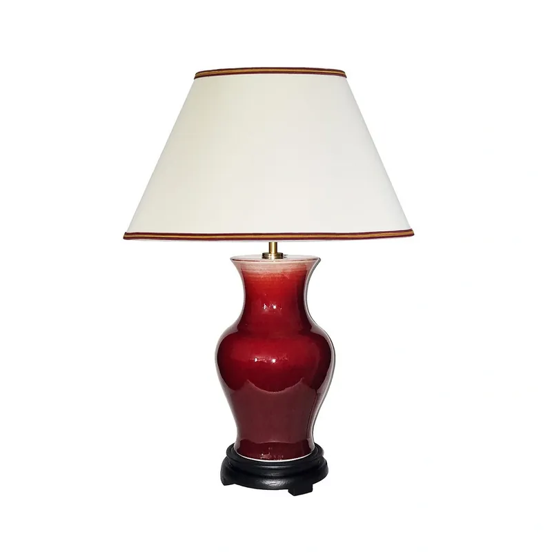 Lampa stołowa Majin Czerwone DL-MAJIN-SMALL-TL-OXB Elstead Lighting | Tylko przez ograniczony czas
