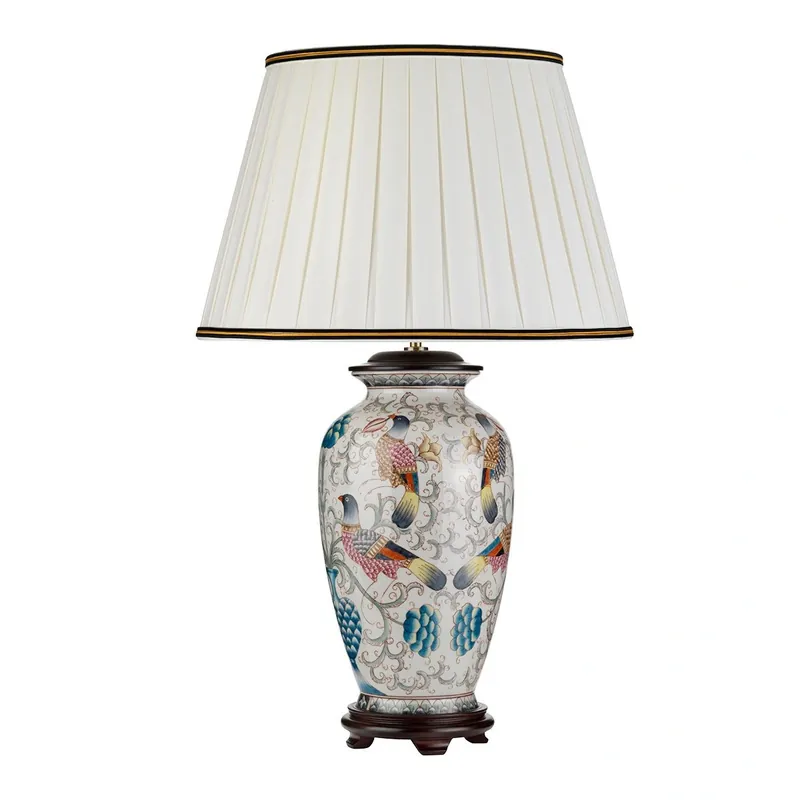 Lampa stołowa Ping Kremowe DL-PING-TL Elstead Lighting - Ulubieniec klientów