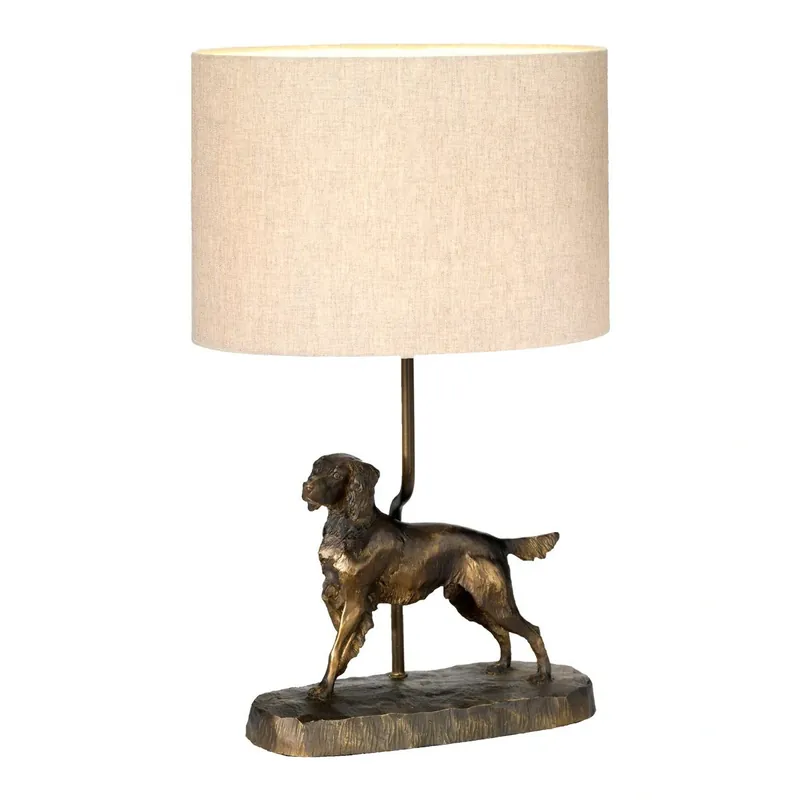 Lampa stołowa Rufus Brązowa patyna DL-RUFUS-TL Elstead Lighting - Na zamówienie