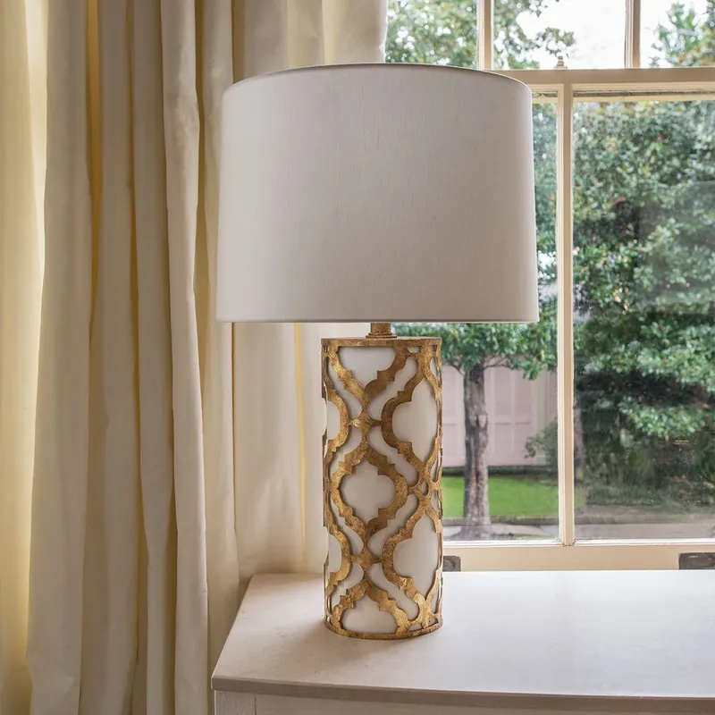Lampa stołowa Arabella Postarzane złoto Postarzane złoto GN-ARABELLA-TL-G Elstead Lighting - Bardzo popularny produkt