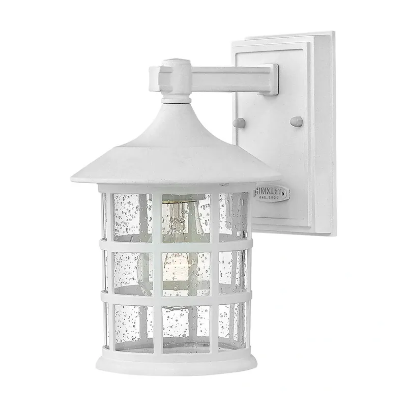 Megacena | Mała latarnia naścienna Freeport Teksturowana biel Teksturowana biel HK-FREEPORT2-S-TWH Elstead Lighting