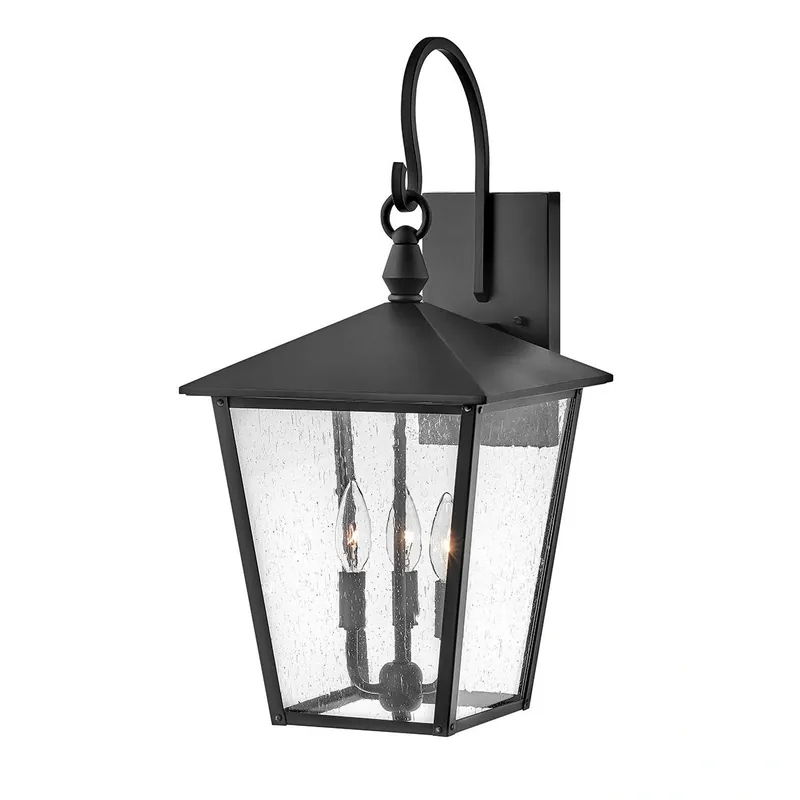 Duża latarnia naścienna Huntersfield Czarne HK-HUNTERSFIELD2-L-BK Elstead Lighting - Nowy produkt