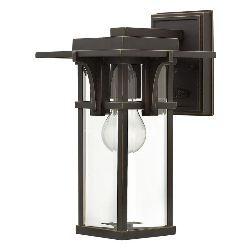 Mała latarnia naścienna Manhattan Olejowany brąz HK-MANHATTAN2-S Elstead Lighting - Produkt wysokiej jakości