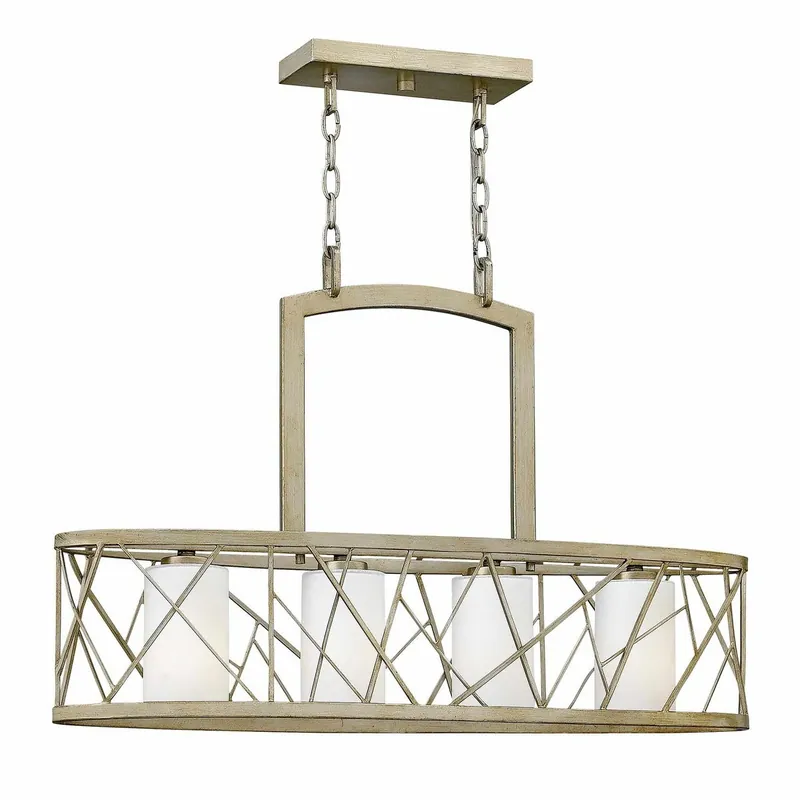 Żyrandol Nest Płatki srebra HK-NEST4-ISLE-SL Elstead Lighting | Popularny produkt