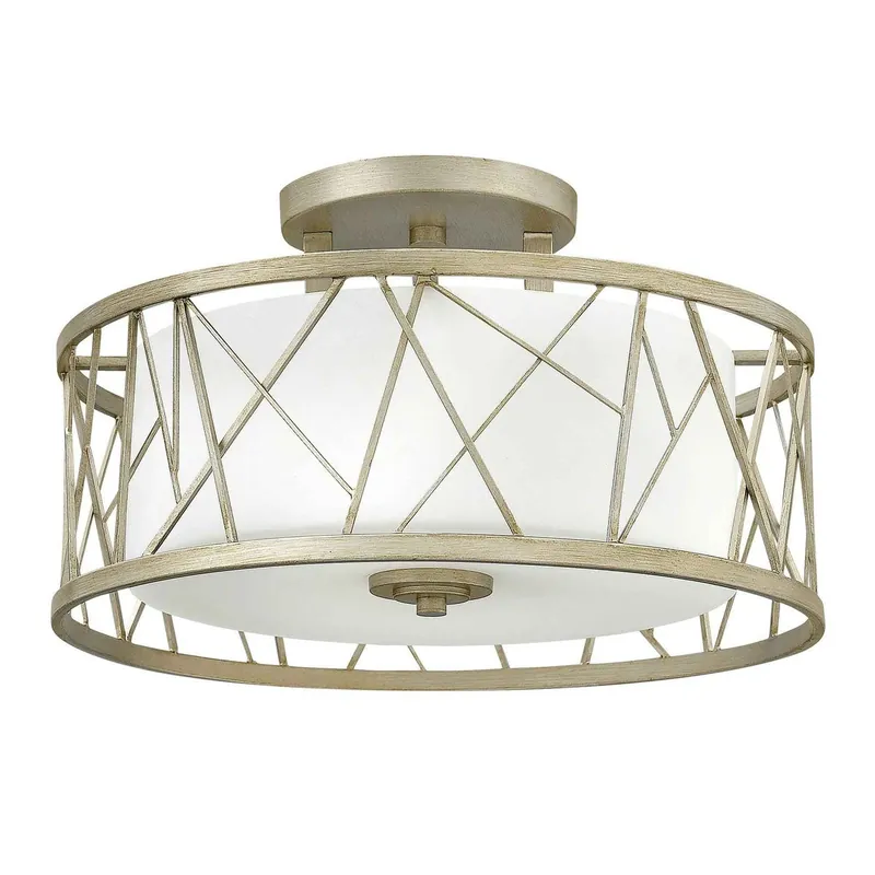 Półplafon Nest Płatki srebra HK-NEST-SF-SL Elstead Lighting - Kup teraz