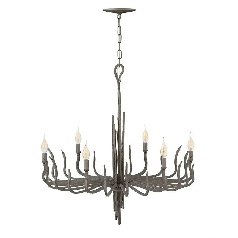 Żyrandol Spyre Matowy brąz Matowy brąz HK-SPYRE6C-MMB Elstead Lighting - Dobra cena