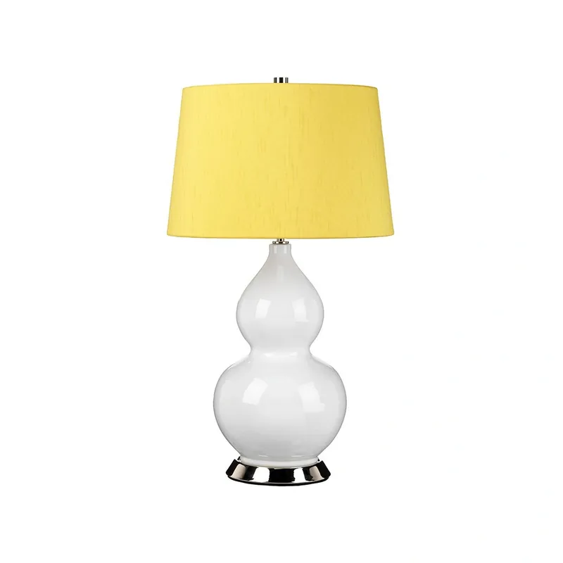 Lampa stołowa Isla Polerowany nikiel Polerowany nikiel ISLA-PN-TL-YELLOW Elstead Lighting | Bezpośrednio z fabryki