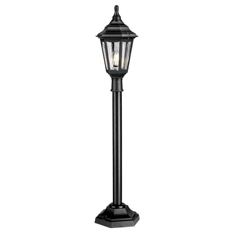 Latarnia ogrodowa Kinsale Czarne KINSALE-PILLAR Elstead Lighting - W sprzedaży