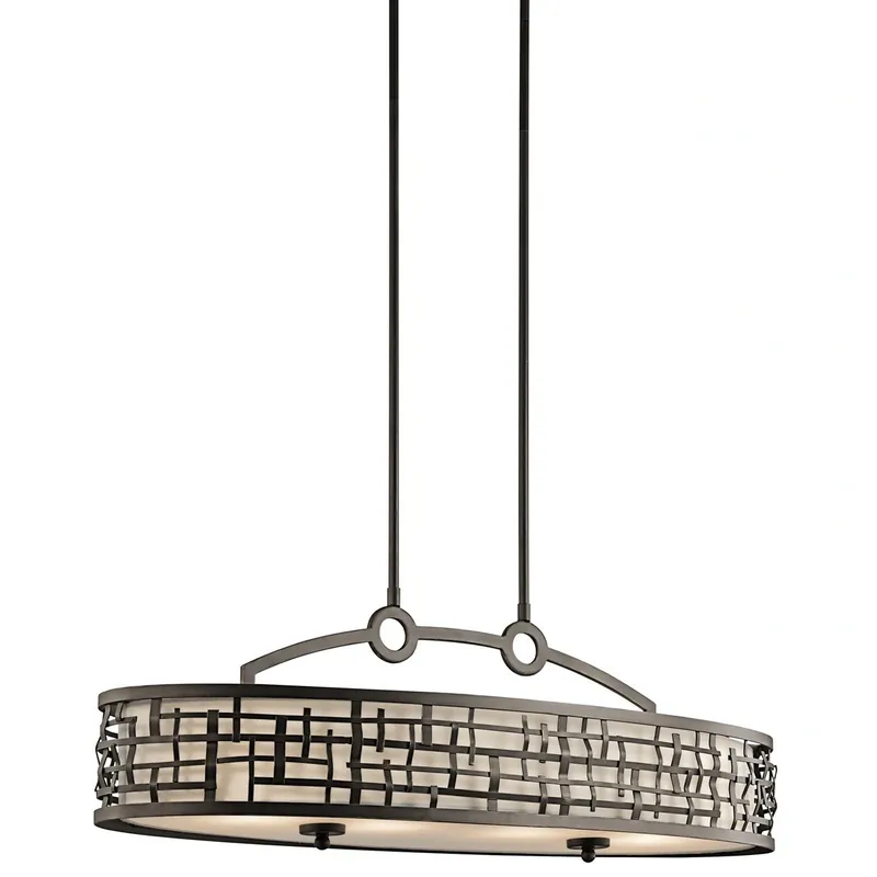 Nowość w sprzedaży - Żyrandol Loom Stary brąz KL-LOOM-ISLE Elstead Lighting