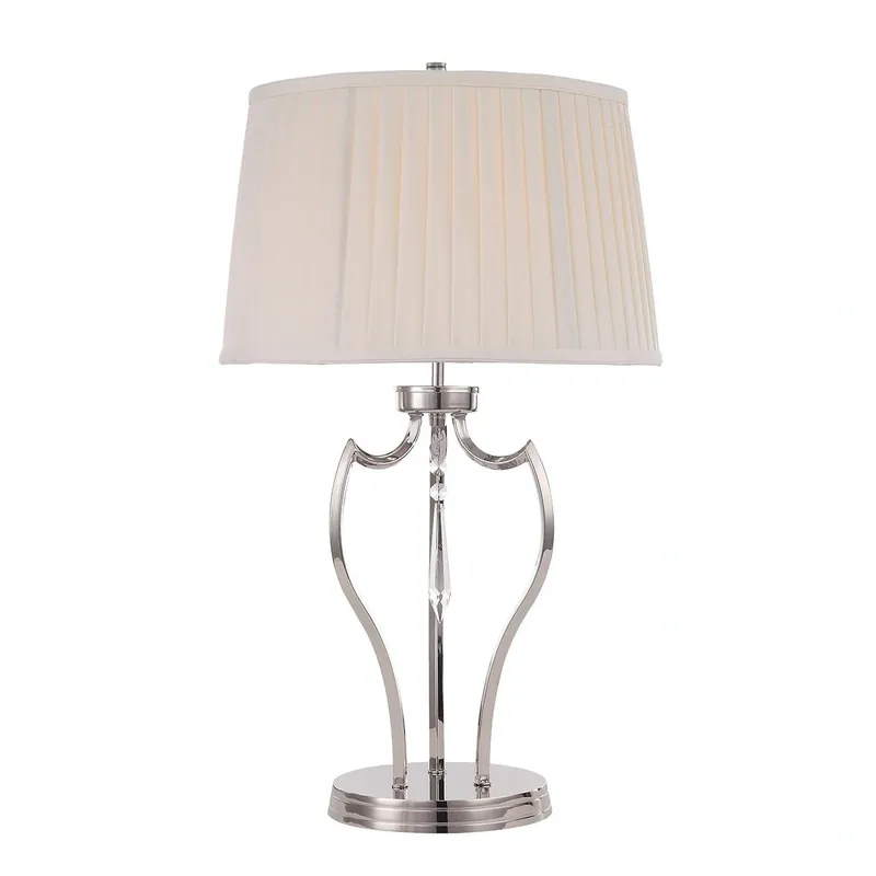 Lampa stołowa Pimlico Polerowany nikiel Polerowany nikiel PM-TL-PN Elstead Lighting - Nowość