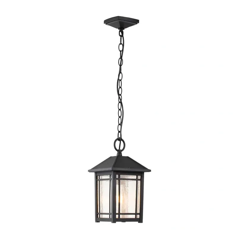 Średnia latarnia wisząca Cedar Point Czarne QZ-CEDAR-POINT8-M-BK Elstead Lighting | Premium