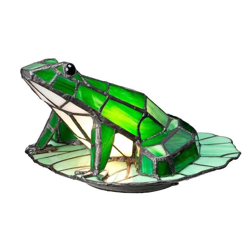 Lampa stołowa Tiffany Żabka Vintage brąz QZ-FROG-TL Elstead Lighting | Kupuj bezpiecznie