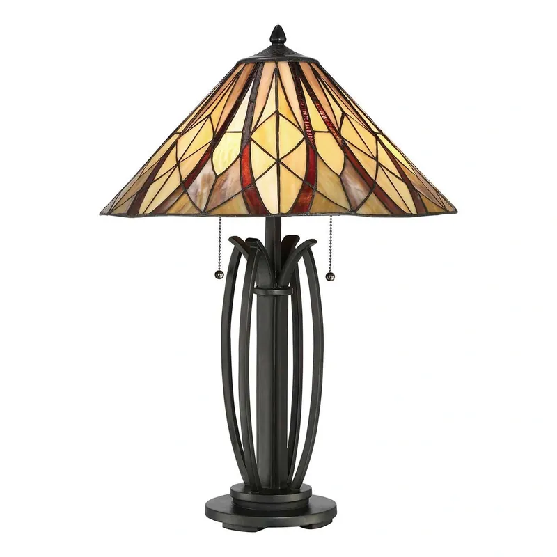 Lampa stołowa Victory Ciemny brąz QZ-VICTORY-TL Elstead Lighting | Premium