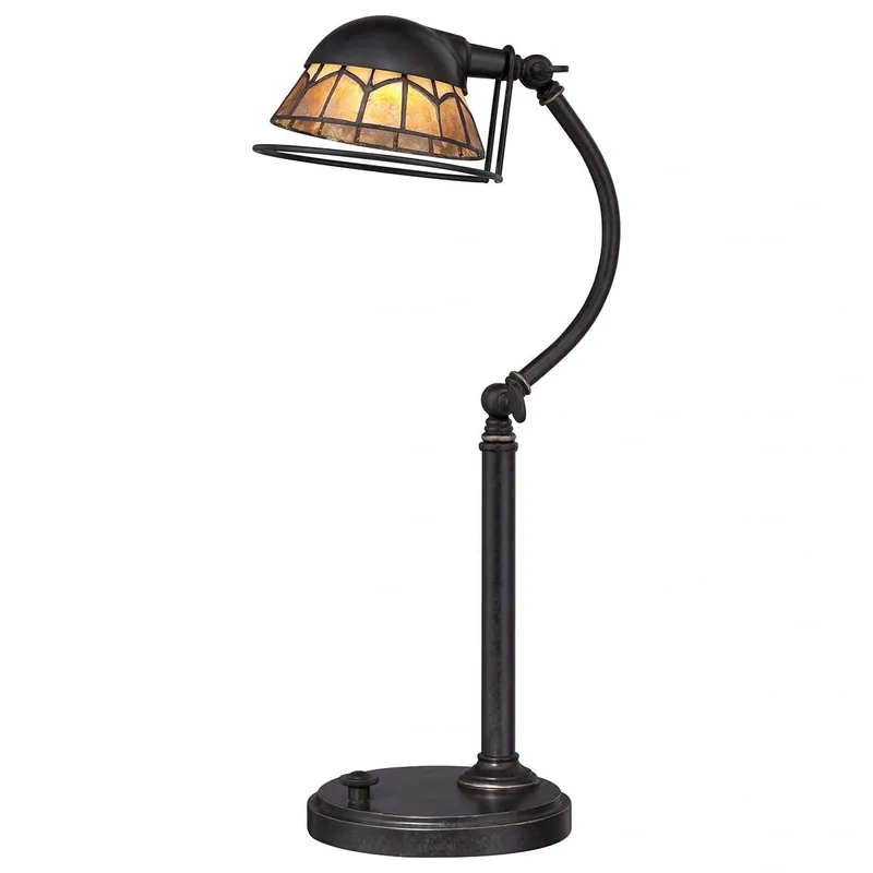 Cena fabryczna | Lampa stołowa LED Whitney Imperialny brąz QZ-WHITNEY-TL Elstead Lighting