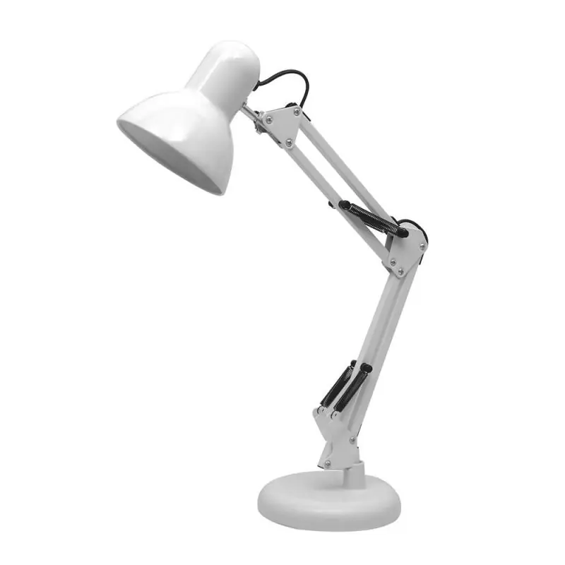 Lampka biurkowa NEXA biała 1xE27 | Oferta specjalna