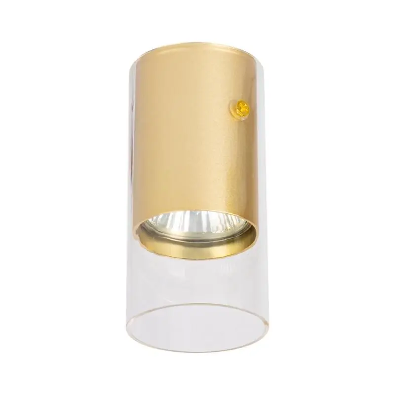 Oprawa sufitowa, tuba Ricky Downlight złota 1xGU10 | Oferta kończy się wkrótce