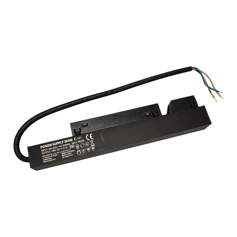 Zasilacz Do Magnetic Track 100w 48v Slim EKZAS6637 Milagro - Hit