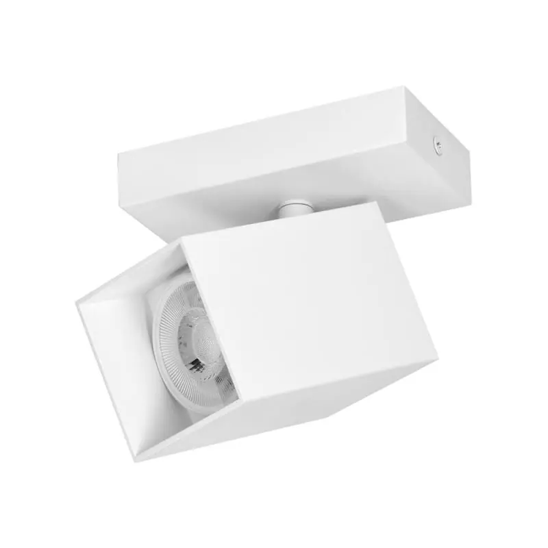 KUBAR SP 1, oprawa ścienno-sufitowa, GU10 max. 35W, IP20, biała | Nowy produkt