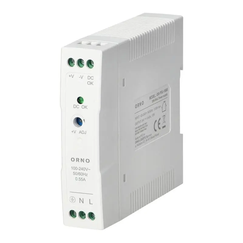Zasilacz przemysłowy, na szynę DIN, 24V DC, 0,42A, 10W - Nowy produkt