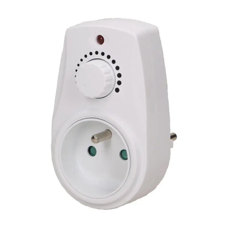 Ściemniacz z dodatkowym gniazdem sieciowym 2P+Z, max.280W | Cena producenta