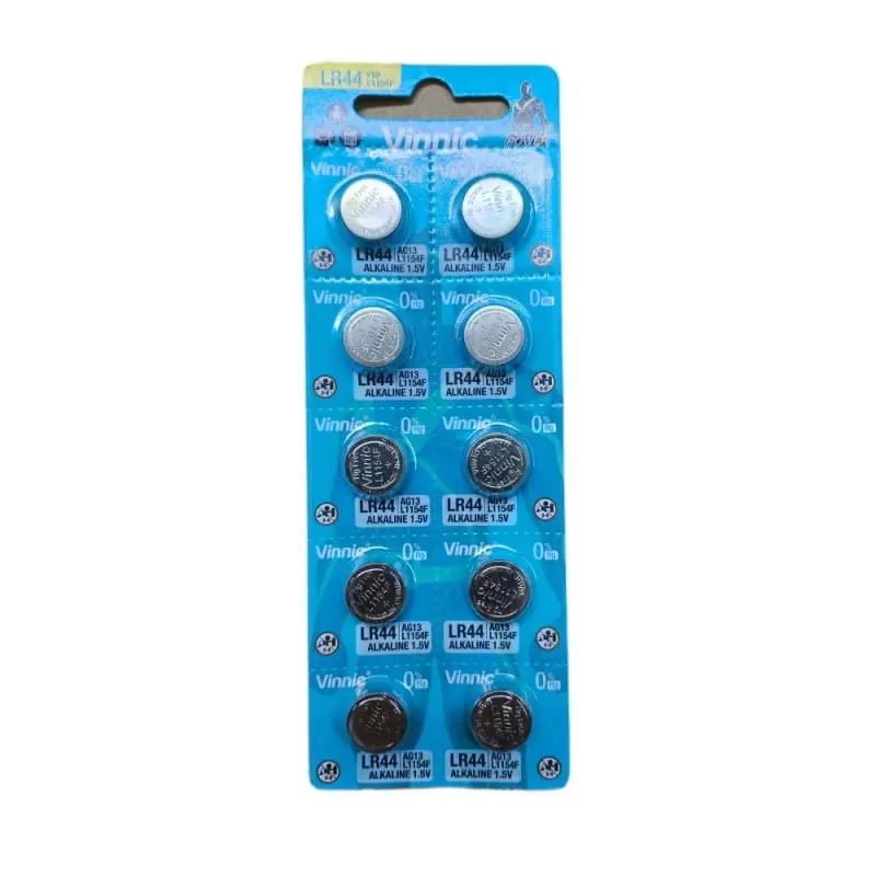 Bateria alkaiczna AG13, G13, LR44, LR1154 (10 szt) - Wielka wyprzedaż
