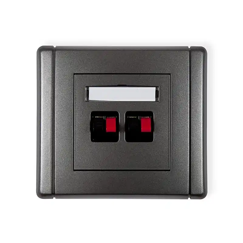 Karlik Flexi grafitowy - gniazdo głośnikowe x2 (2,5mm2) - 11FGG-2 - Popularny produkt