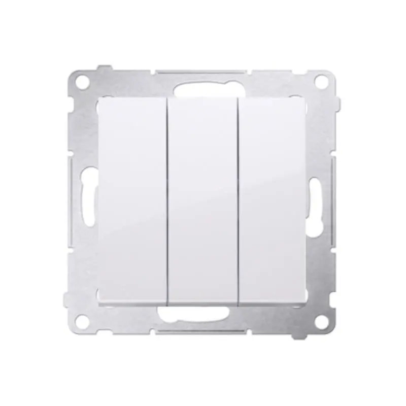 Oferta - Simon 54 Premium biały - przycisk potrójny 10AX DP31.01/11