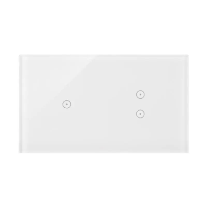 Simon 54 Touch - Panel dotykowy 2 moduły 1 pole dotykowe, 2 pola dotykowe pionowe, biała perła | Dodaj do koszyka
