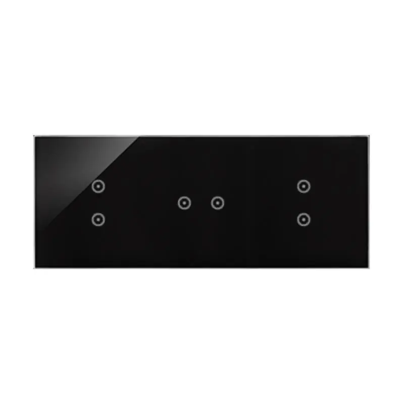 Ostatnie dni - Simon 54 Touch - Panel dotykowy 3 moduły 2 pola dotykowe pionowe, 2 pola dotykowe poziome, 2 pola dotykowe pionowe,zastygła lawa