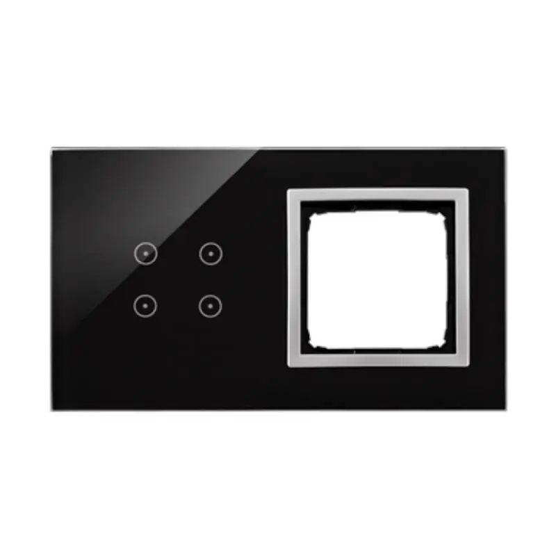 Simon 54 Touch - Panel dotykowy 2 moduły 4 pola dotykowe, otwór na osprzęt Simon 54,księżycowa lawa - Ograniczona ilość