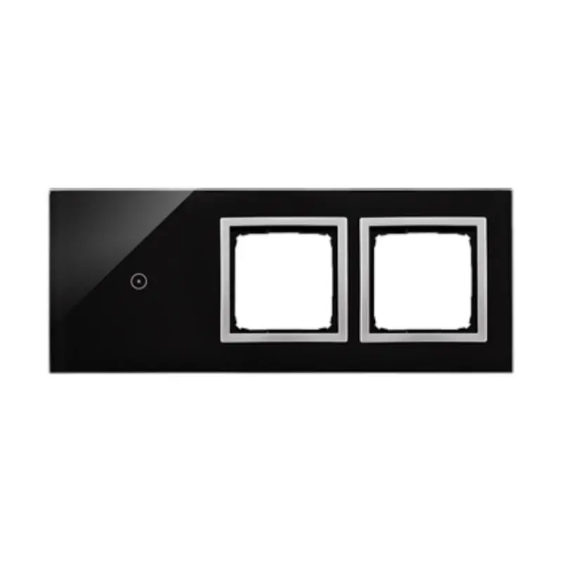 Outlet | Simon 54 Touch - Panel dotykowy 3 moduły 1 pole dotykowe, otwór na osprzęt Simon 54, otwór na osprzęt Simon 54, księżycowa lawa
