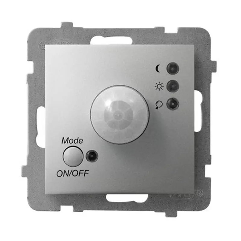 Produkt wysokiej jakości | Ospel Aria srebrny - czujnik ruchu ŁP-16U/m/18