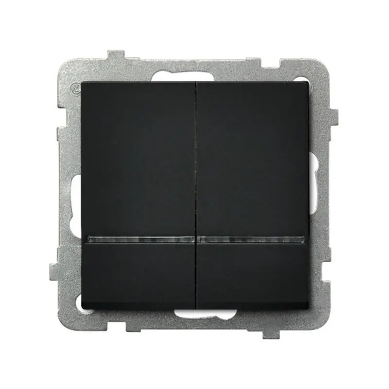 Ospel Sonata czarny - łącznik świecznikowy ŁP-2RS/m/33 - Nowość w ofercie
