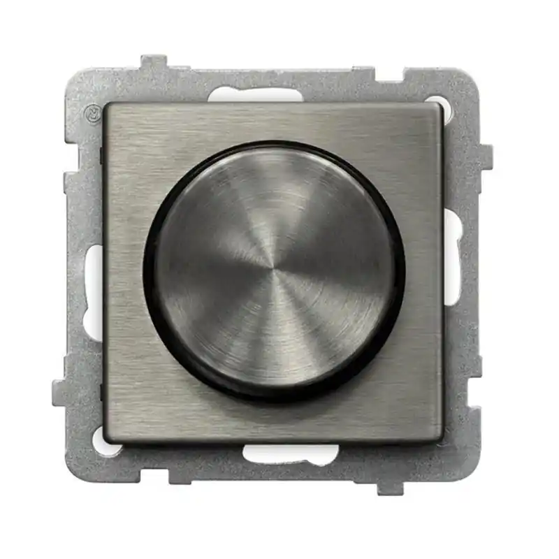 Nowość w sprzedaży - Ospel Sonata stal inox - ściemniacz obrotowy ŁP-8RM/m/37