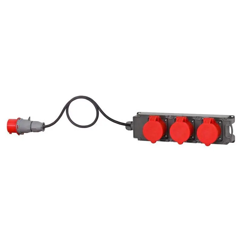 Przedłużacz siłowy TRIBOX 3x16A/5P + OW 5x2,5mm2 - 5m + wt. 16A/5P | Nowość