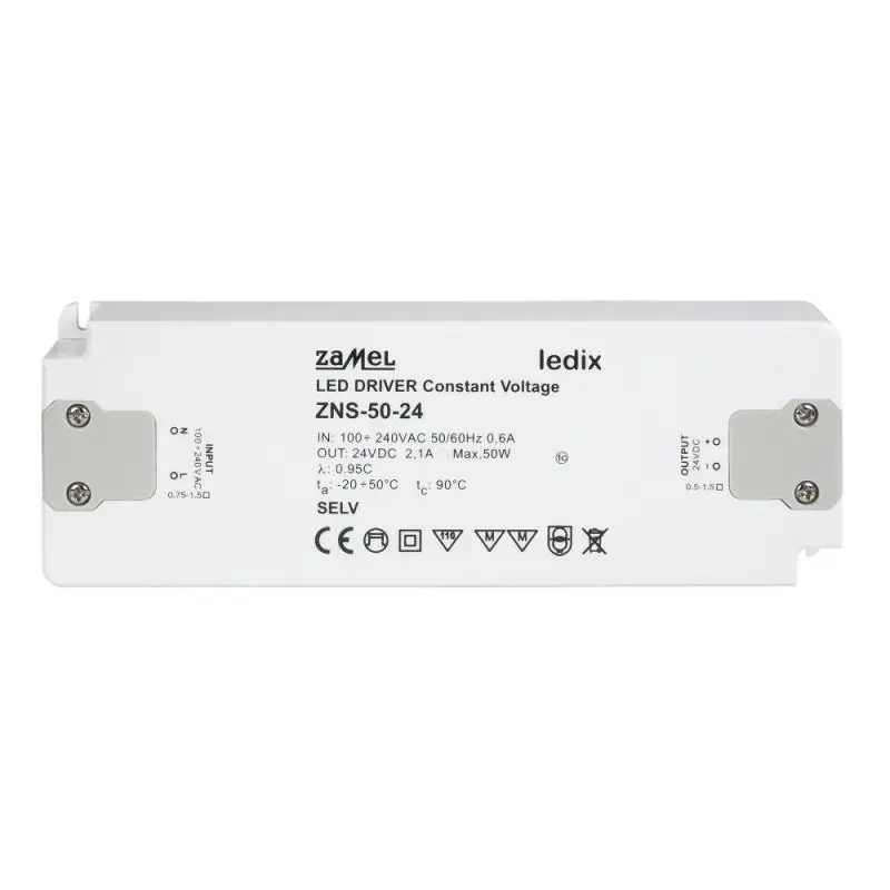 Zasilacz LED slim 50W 24V DC - ZNS-50-24 - Klienci polecają