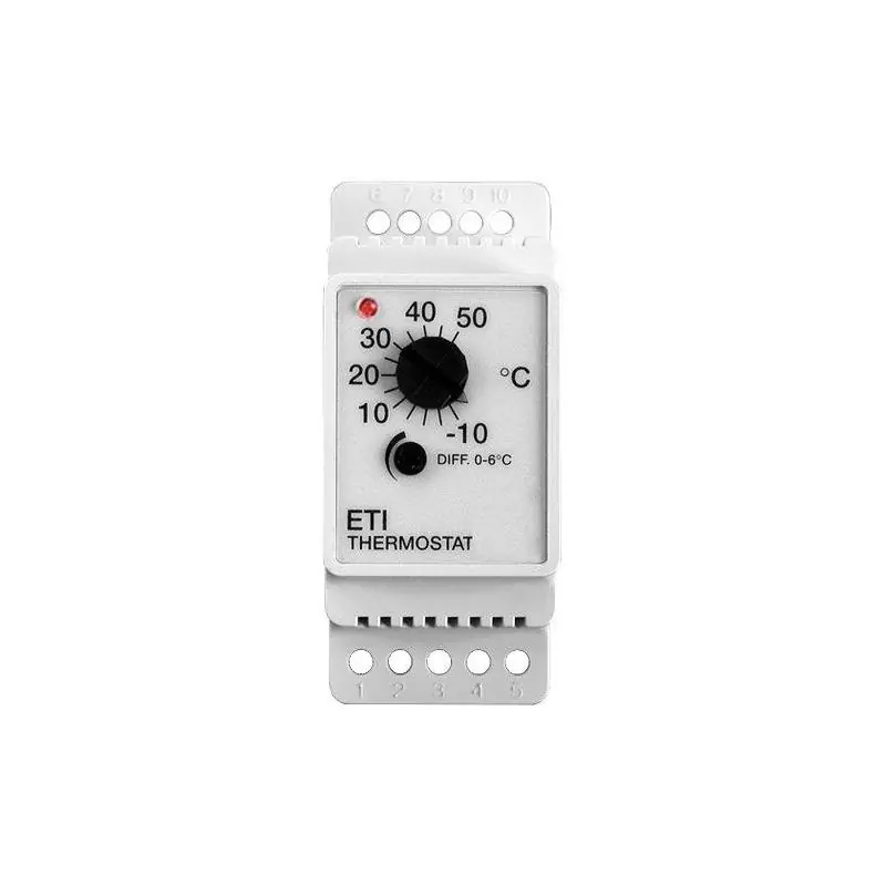 Bezpieczne zakupy - Termostat elektroniczny o kompaktowej obudowie ETI-1221