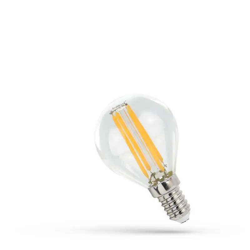 Wielka wyprzedaż - Żarówka kulka LED COG E14 4W WW ciepła Spectrum