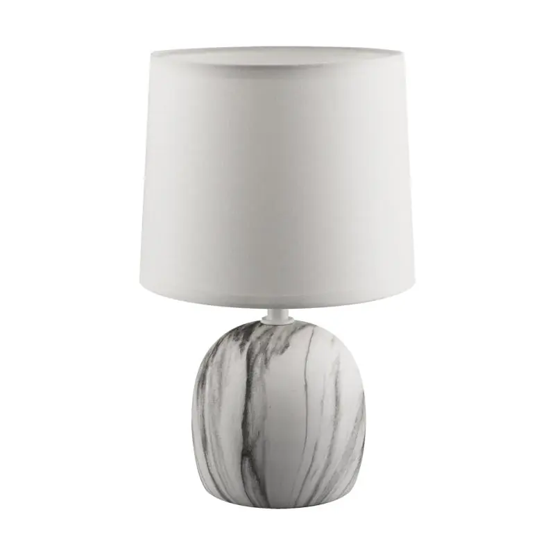 Top produkt - Lampka nocna stołowa ATENA E14 C biała