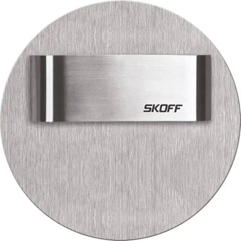 Tylko w tym tygodniu | Oprawa schodowa LED Rueda Short szlif Inox 10V IP20 3000K SKOFF