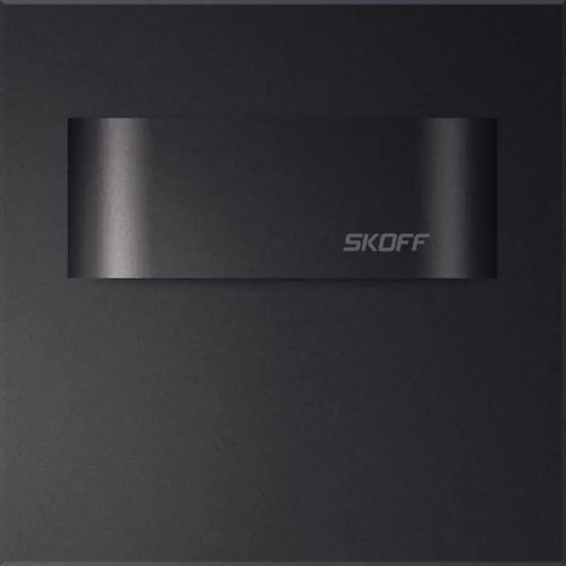 Oferta specjalna - Oprawa schodowa LED Tango Short czarny mat 230V IP20 3000K SKOFF